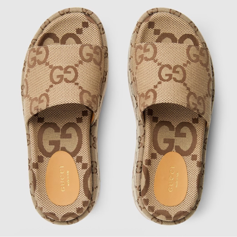 Gucci Women's platform slide sandal